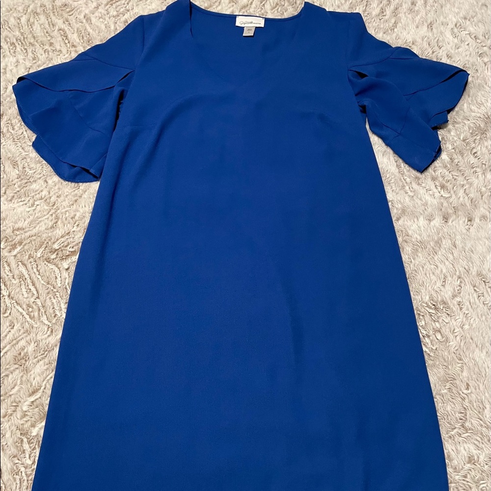 Blue Jaclyn Smith Dress